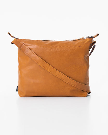 Anet L shoulder bag - Caramel