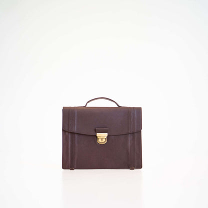 Briefcase No. 21 - Dark Brown