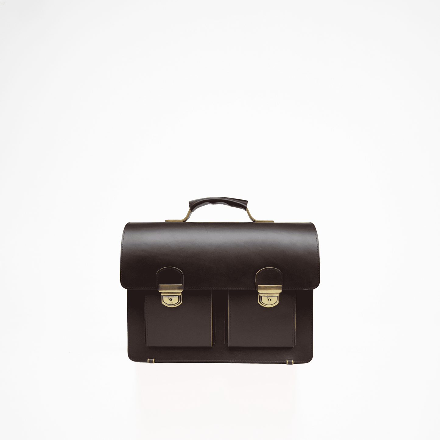 Briefcase No. 35 - Dark Brown