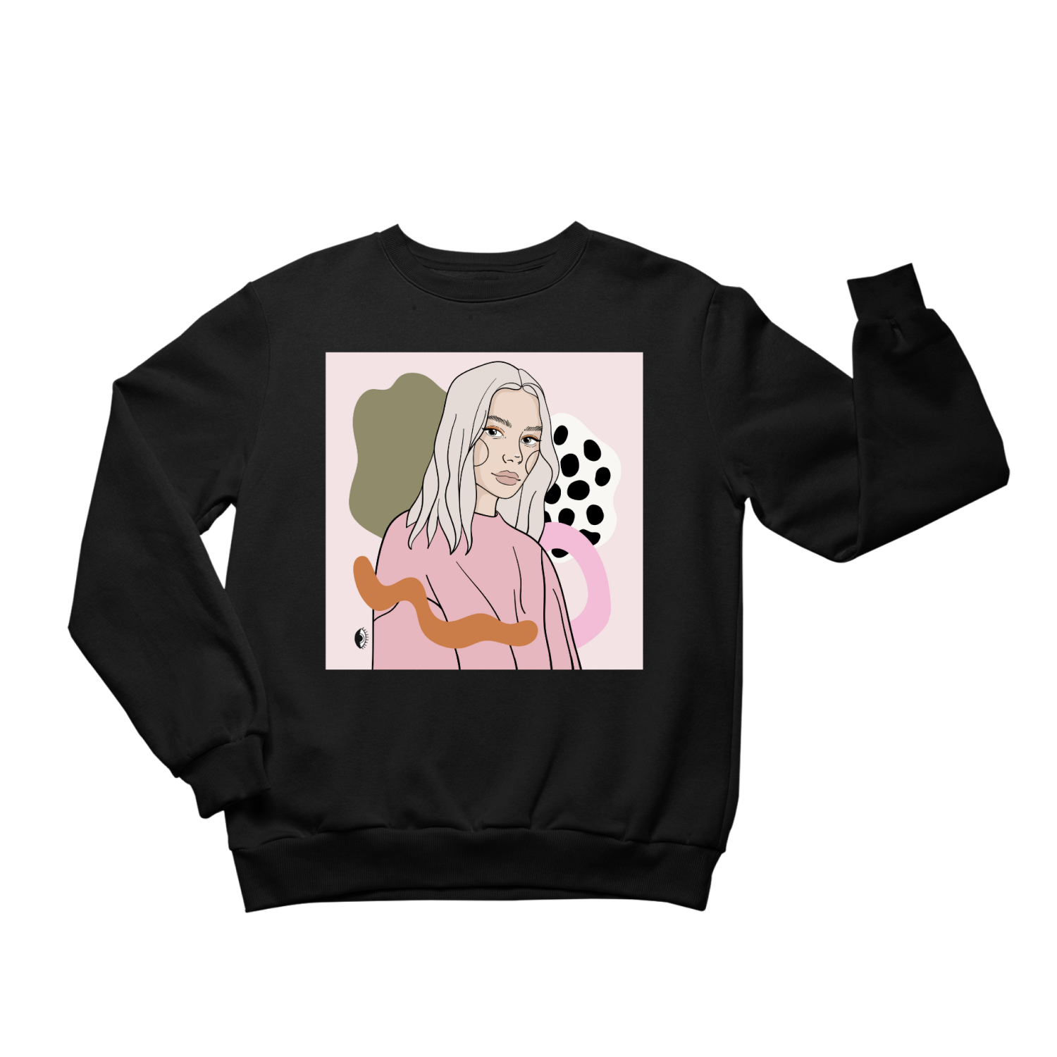 Unisex Crewneck Sweatshirt with Illustration - Copy Of You