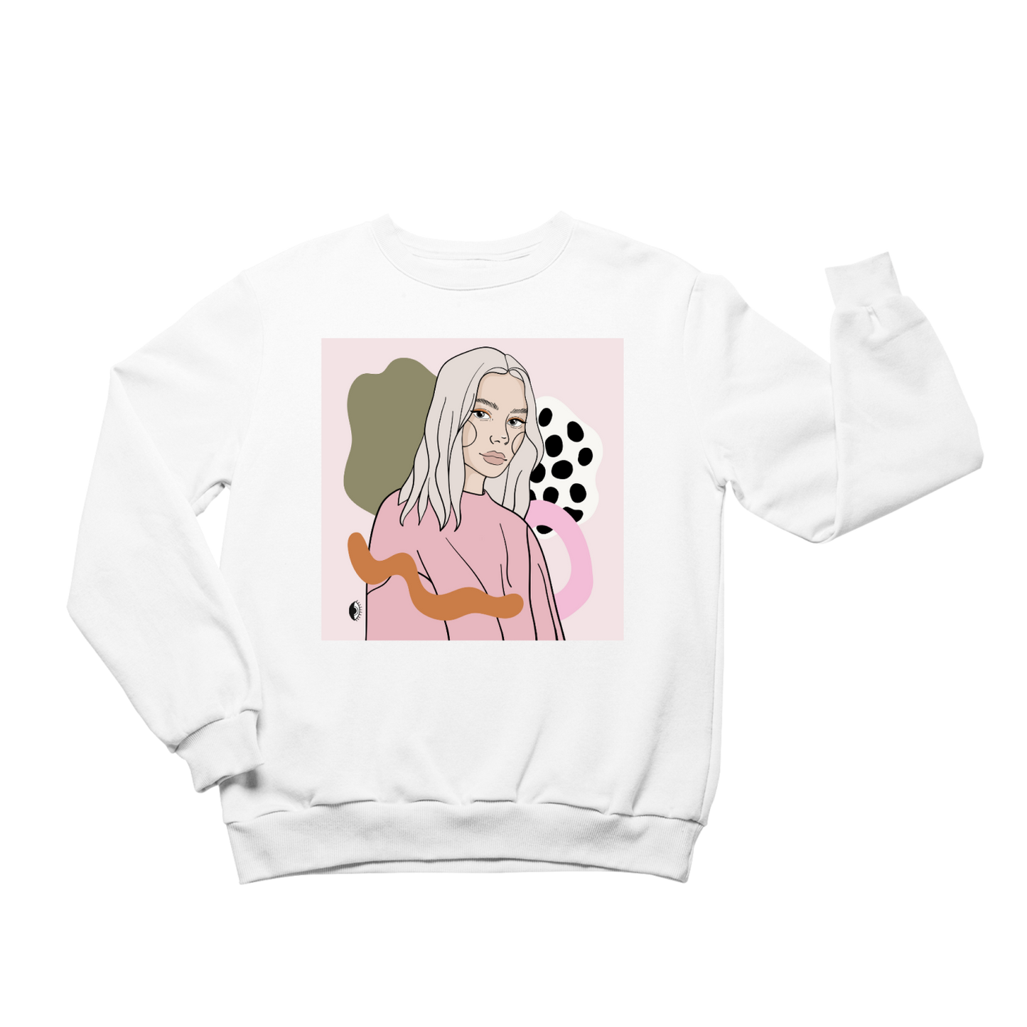 Unisex Crewneck Sweatshirt with Illustration - Copy Of You