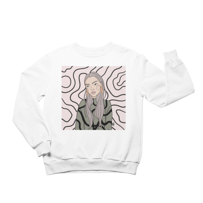 Unisex Crewneck Sweatshirt with Illustration - Decision