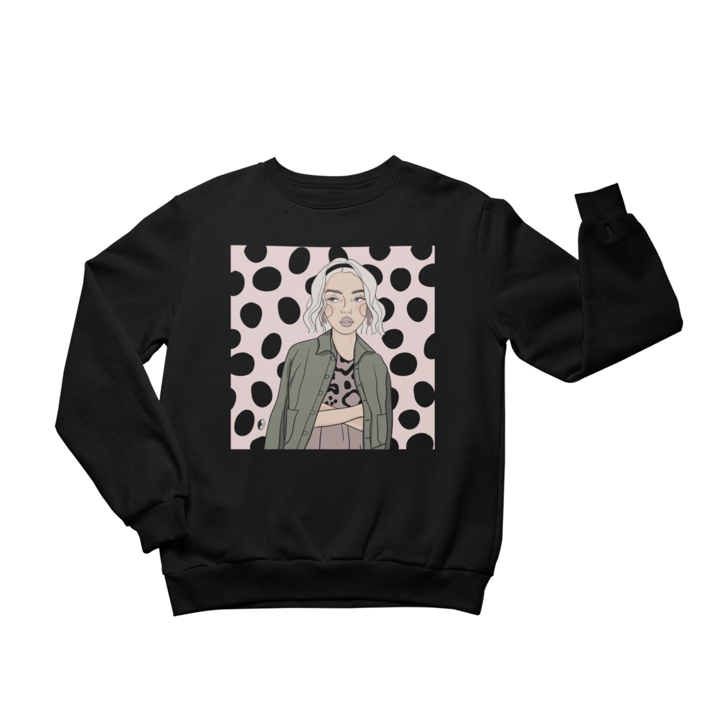 Unisex Crewneck Sweatshirt with Illustration - It's Not Me It's You