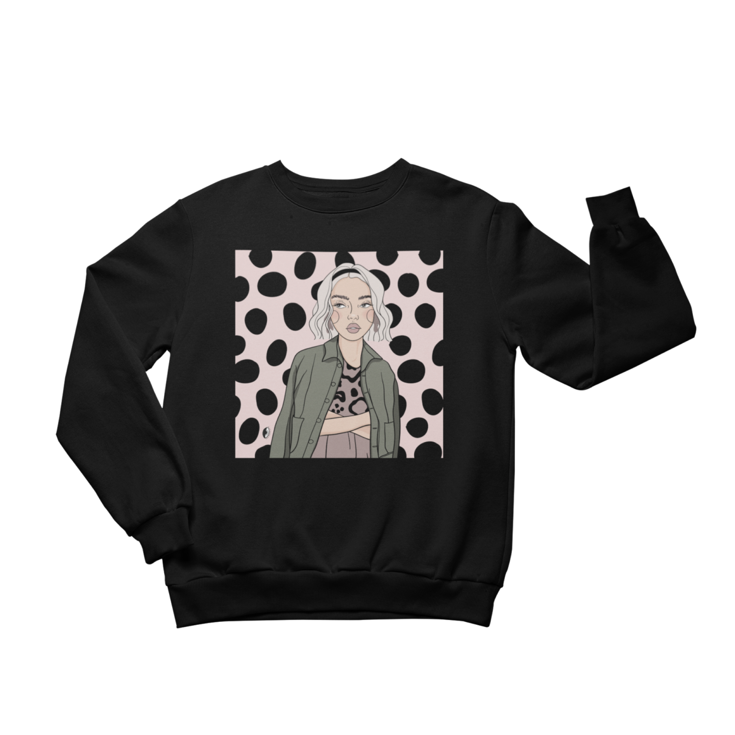 Unisex Crewneck Sweatshirt with Illustration - It's Not Me It's You