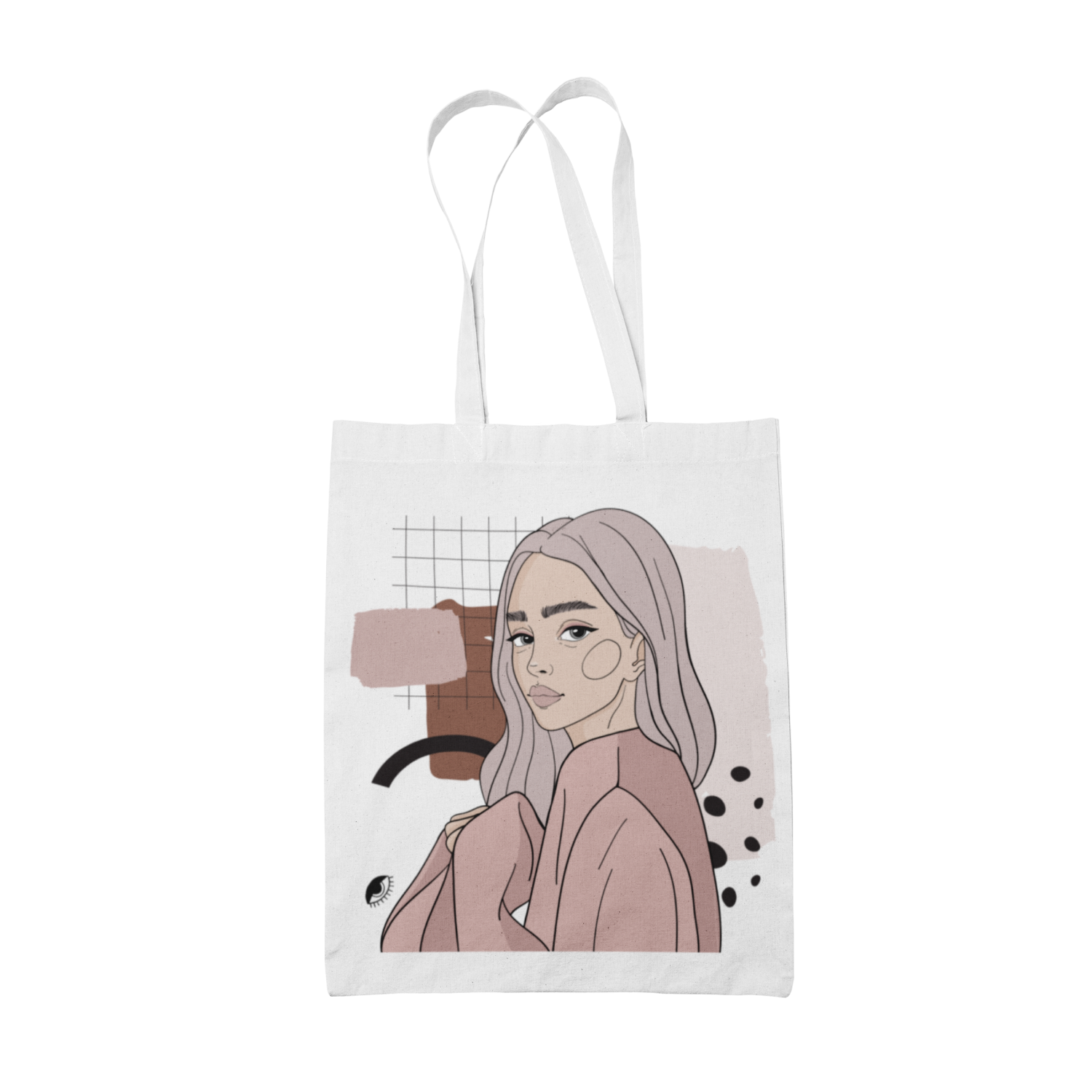 Tote Bag with Illustration - Whisperer