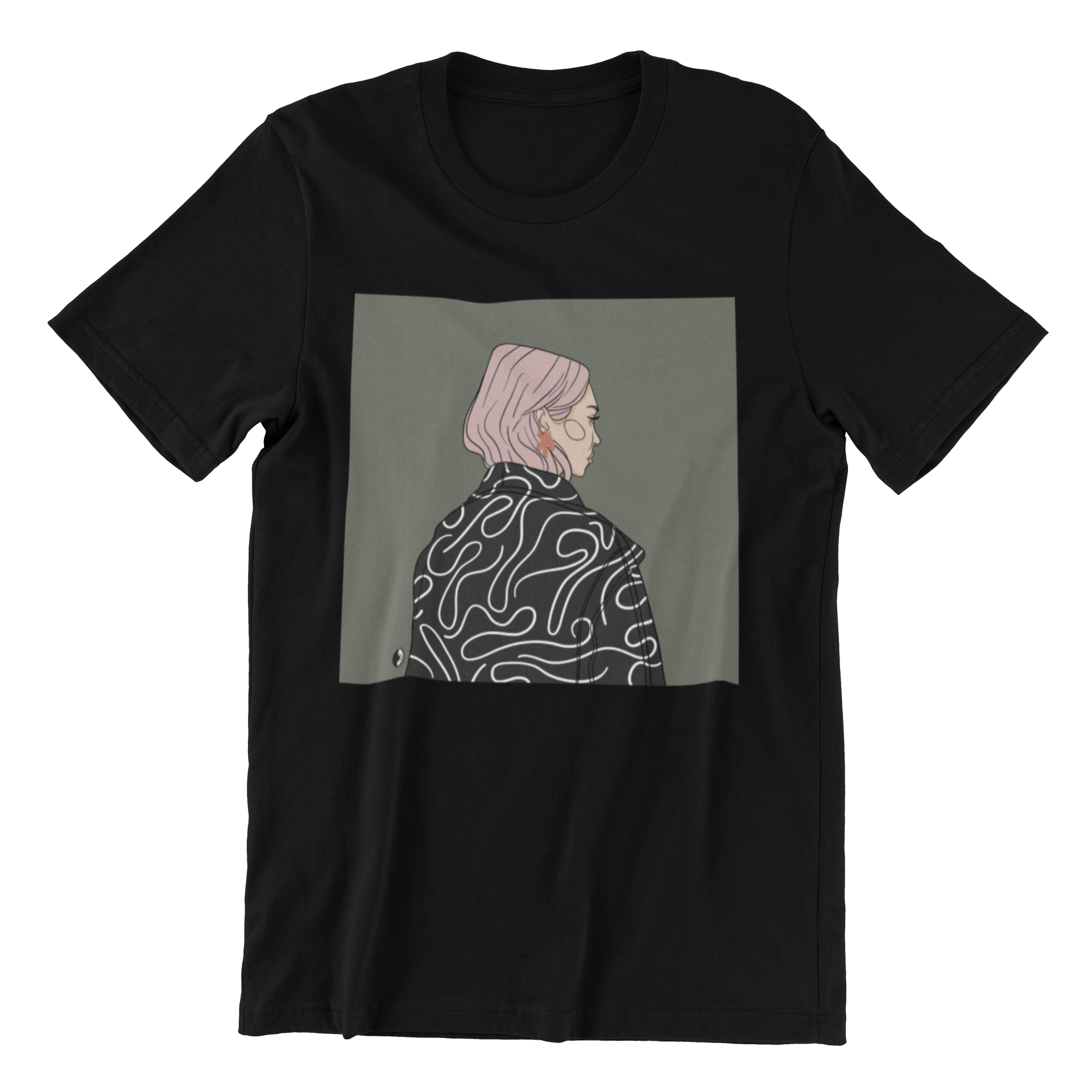 Unisex Organic Cotton T-shirt with Illustration - Going Places