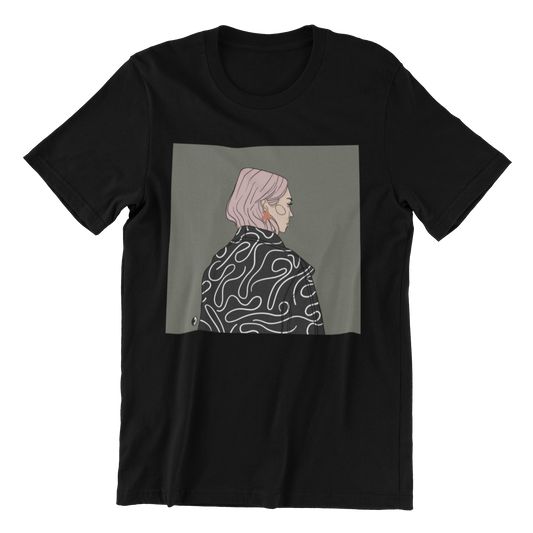 Unisex Organic Cotton T-shirt with Illustration - Going Places