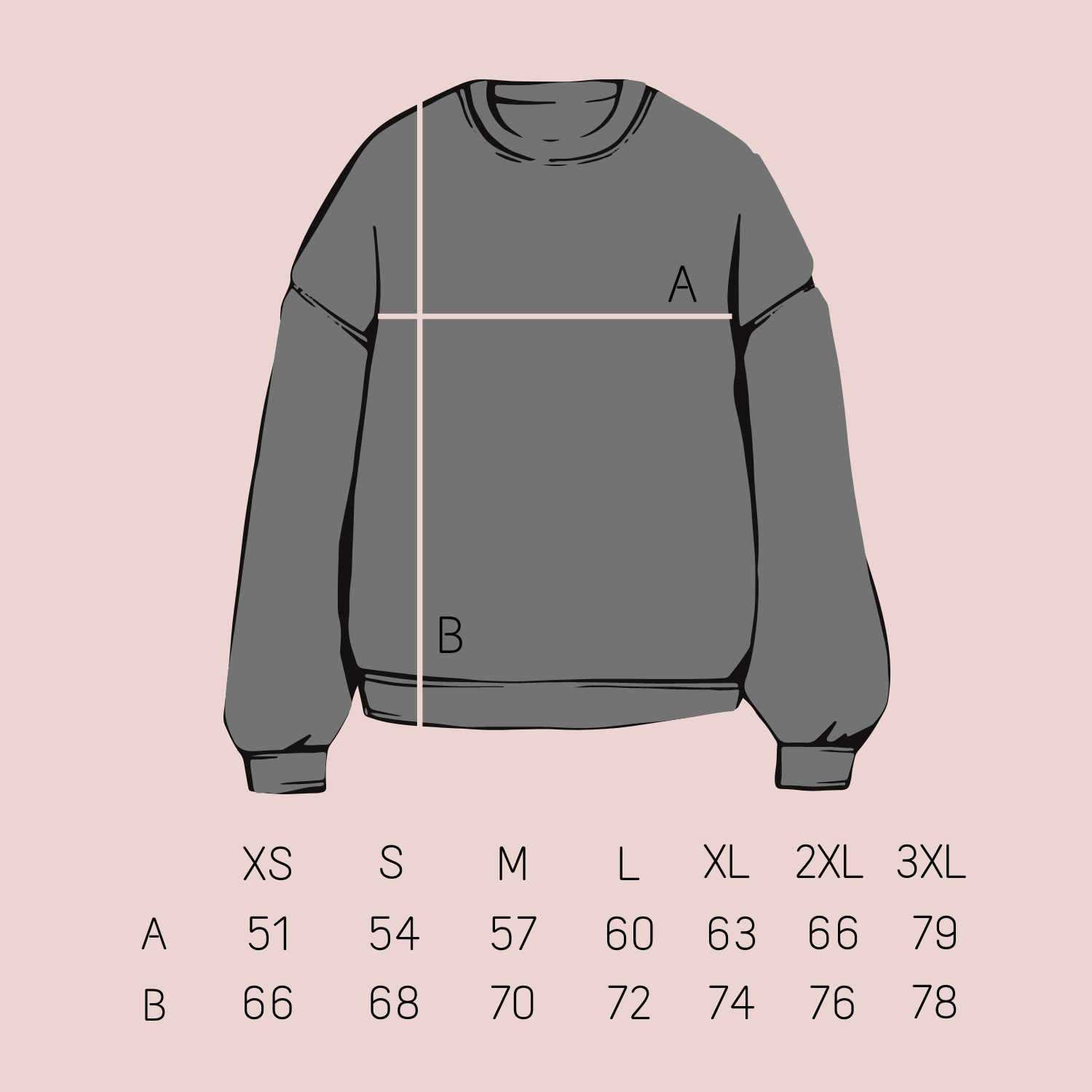 Unisex Crewneck Sweatshirt with Illustration - Maddy